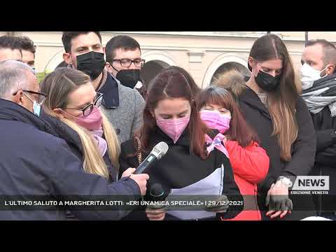 L'ULTIMO SALUTO A MARGHERITA LOTTI: «ERI UN'AMICA SPECIALE» | 29/12/2021
