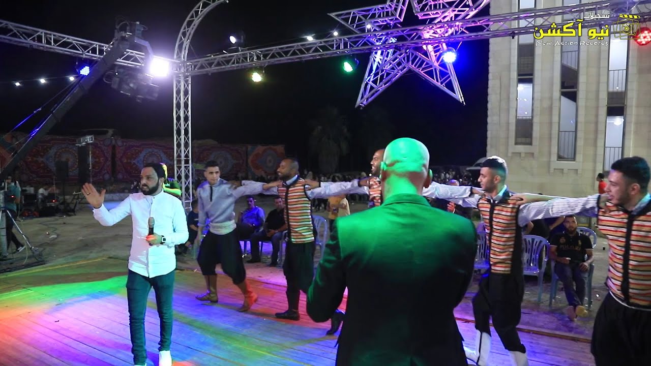 الدبكة الاصليه والاكشن فرقة مرج بن عامر   في جلجليا رام الله مع ابو الكايد للعريس بشير البكري