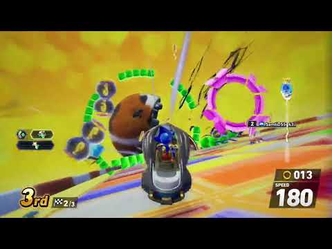 Sonic Racing Crossworlds: Online Race #99 (White Space) [4K]