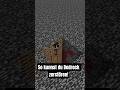 So kannst du Bedrock zerstören! #minecraft #shorts