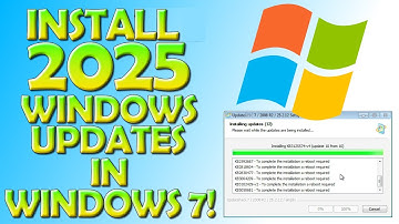 Keep Windows 7 Secure - Install 2025 Windows Updates on Windows 7!