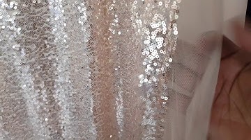 MRG Sequins Backdrop Peach