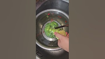 Hướng dẫn rửa bông cải đúng cách #meovat #meovatdoisong #dungdanda7