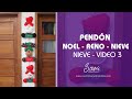 Pendón Noel Reno Nieve │  Video 3