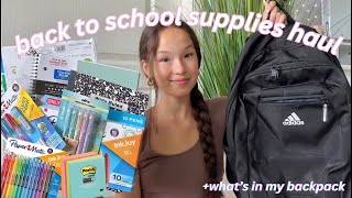 BACK TO SCHOOL SUPPLIES HAUL!!! 2023 *back to school shopping haul*