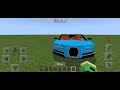 Обзор мода в Minecraft мод на Bugatti Chiron.
