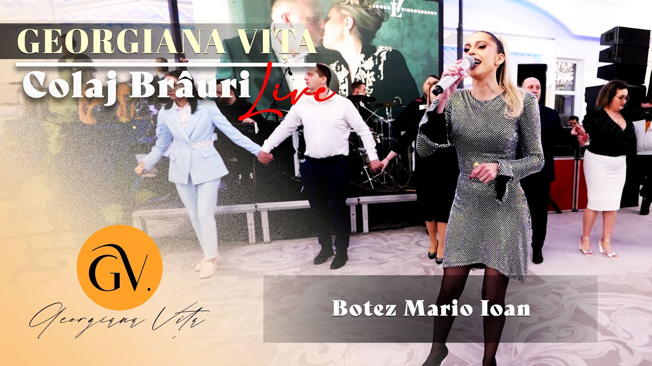 Georgiana Vita & Formatia Timisul - Colaj Brauri Live | Botez Mario Ioan