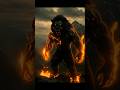 🔥 Man Transforms Into Fire Lion Hybrid | Most Powerful AI VFX SceneEver!#youtubeshorts#hybrid#fusion