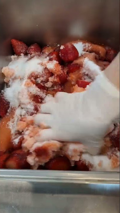 딸기라떼용 딸기청 만드는법