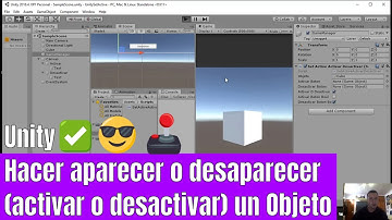 🔥unity gameobject set active  Formas de activar o desactivar un objeto en la Escena tutorial Español