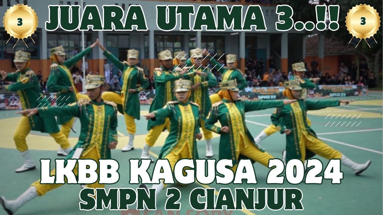 MANTAP BANGET...!!🤩JUARA UTAMA 3 LKBB KAGUSA 1...!! 😍😍😍 PASKIBRA SMPN 2 CIANJUR 🏆🏆🏆