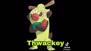 ALL GROOKEY'S EVOLUTIONS