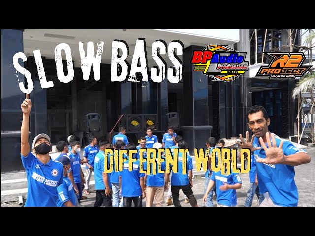 DJ DIFFERENT WORLD ANDALAN BP AUDIO ||| SLOW BASS 🎼🎼Feat R2 Project class=