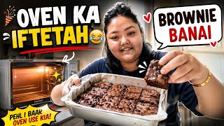Oven ka iftetah kr liya finally 😁| Khushi ma meetha bnaya | Desi Korean