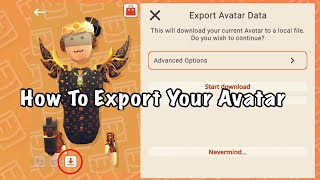 How To Export Your Rec Room Avatar