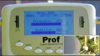 WS-6903 Digital Satellite Signal Finder Meter LCD Displaying digital satellite finder tuners sf500