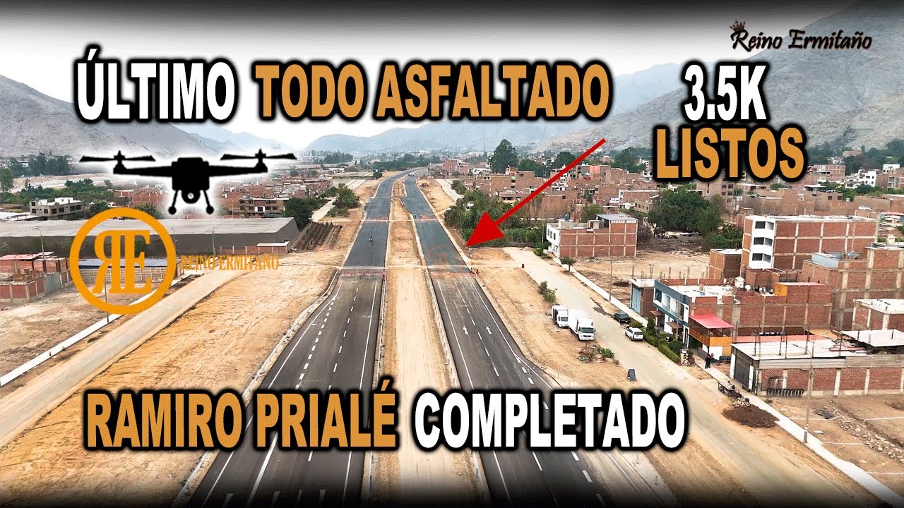 SE TERMINO!! ToDO  ASFALTADO - RAMIRO PRIALÉ / ÚLTIMOS  3.5K /  SE Estrello  Mi Drone  =(  pipippi..
