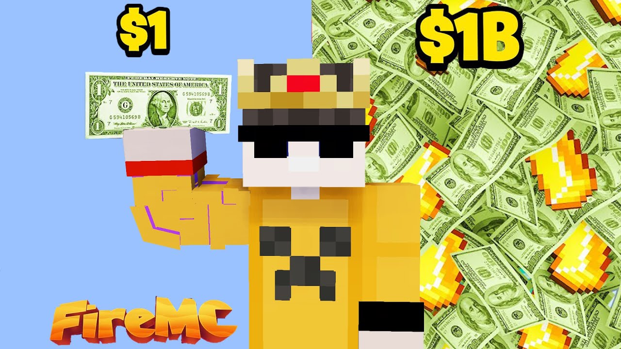 How To Grind 0 To 100M Money In Fire MC Public Lifesteal Server @PSD1