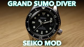 Seiko Mod - Grand Sumo Diver Mod - YouTube