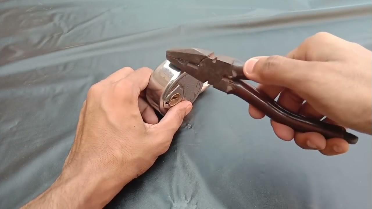How To Open A Lock Without Key Easy Way To Break A Lock 720P HD YouTube