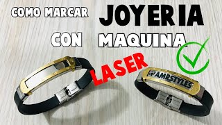 Como Marcar Joyeria Con Maquina Laser