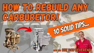 How to Rebuild a Carburetor - 10 Tips to Help You