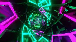 Abstract Background Video 4K Vj Loop Neon Color Changing Compilation Tunnel Ting Calm Visual Asmr