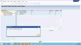 Documents types for Purchase Order in sap