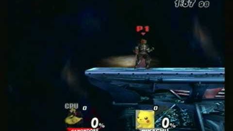 SSBB: Dumbest Lv 9 Pikachu ever?