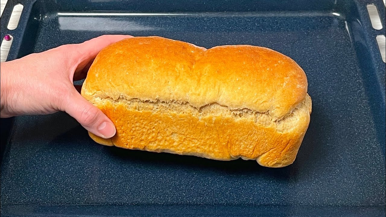 ⁣Już nie kupuję chleba! Nowy idealny przepis na chleb w 10 minut piec chleb
