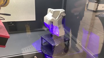 Very neat automated scanning and measuring solution from GOM