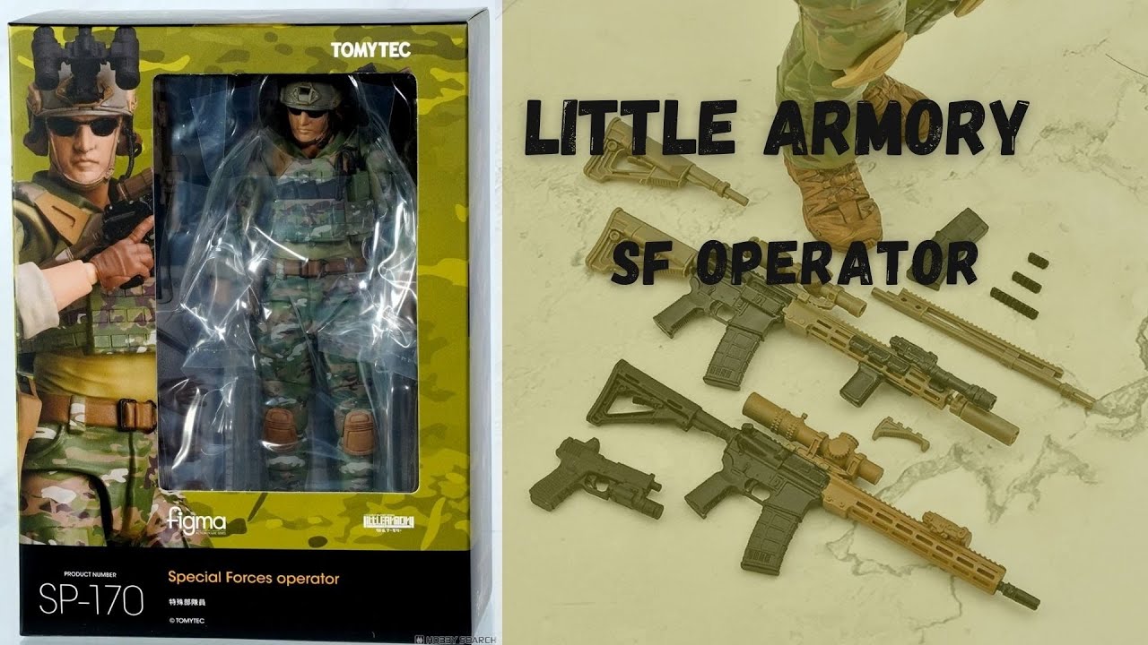 Special Forces Operator | TomyTec Little Armory - YouTube