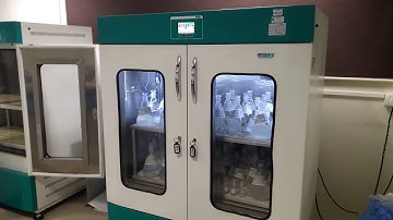 Orbital shaking incubator