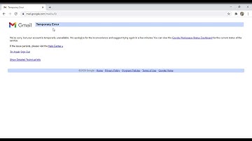 How to Fix Gmail Temporary Error in Seconds