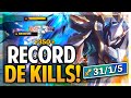 ¡SETT RECORD DE KILLS! 1 VS 5 IMPOSIBLE! | League of Legends