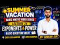 Learn Exponents & Powers in Easy Way | Basic Maths for Students📘#maths #exponents #powers#basicmaths
