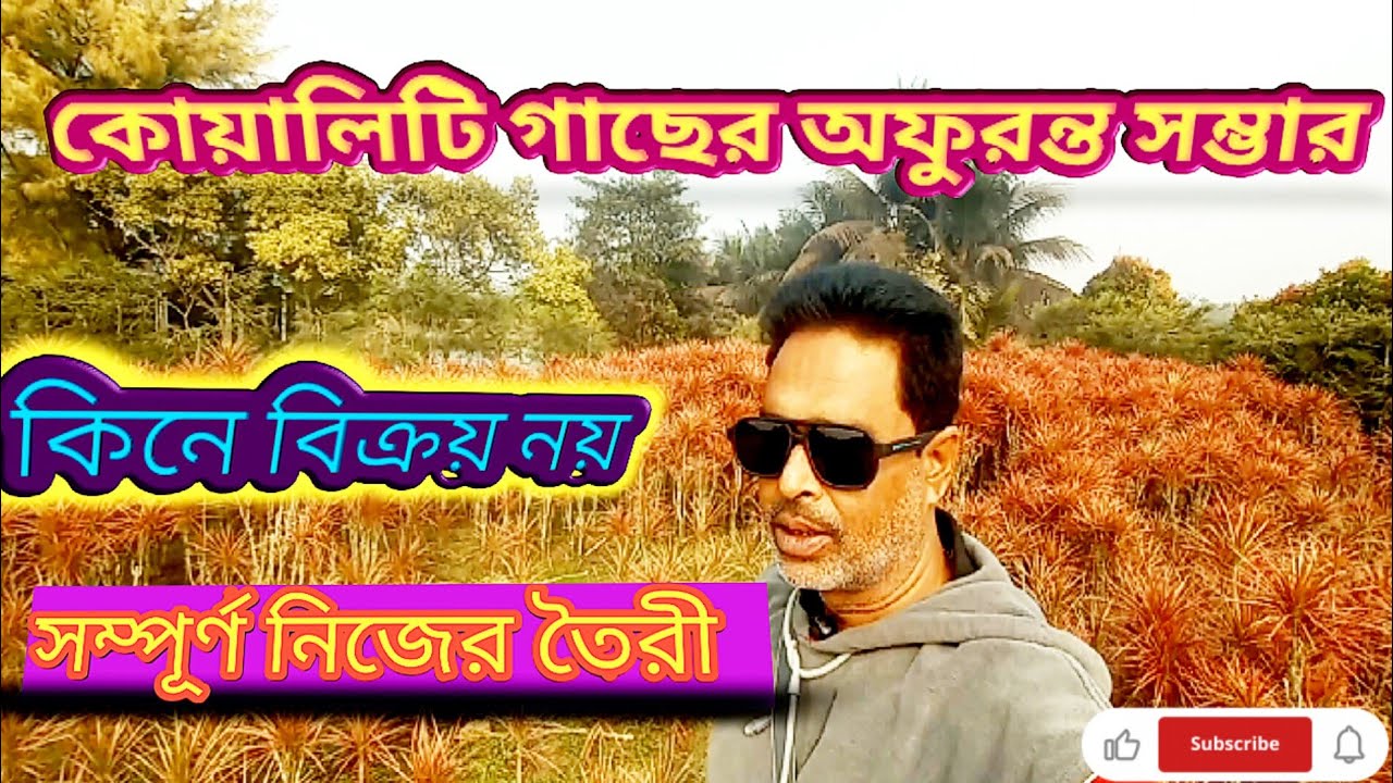 A Nursery where you can get all varieties of rare and own production of plants  💯🤔😎😯