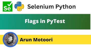 Flags in PyTest (PyTest - Part 7)