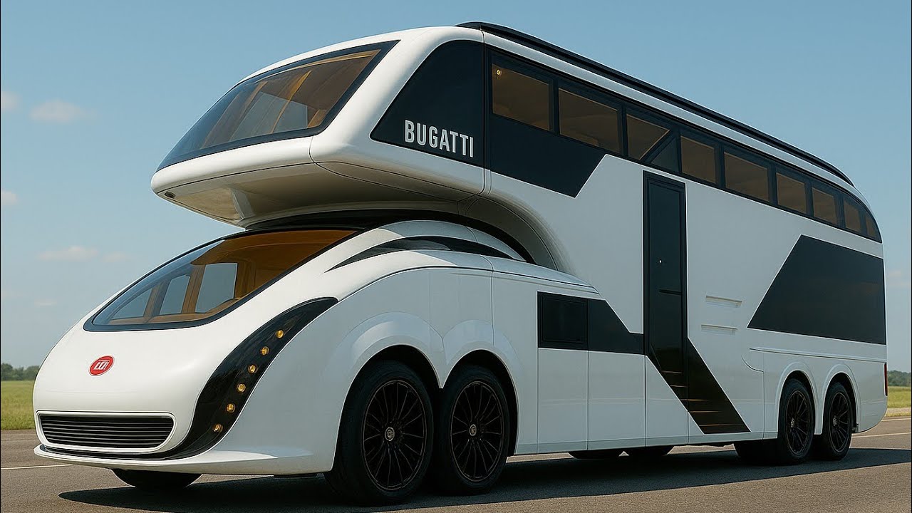 Bugatti New Rv 2026 Bugatti Double-Decker Motorhome | Futuristic Luxury RV | First ...