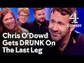 Tipsy chris odowd has everyone in tears of laughter  the last leg