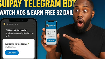 SUIPAY Telegram Bot – Watch Ads & Earn 💰Free $2 Daily”