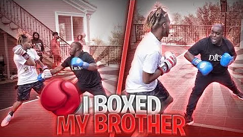 BROTHERS FIGHT IT OUT !!! DUB Vs DDG BOXING MATCH !!!