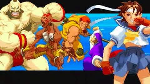 Street Fighter Alpha 2 Opening, but with the Street Fighter V: Arcade Edition remix.