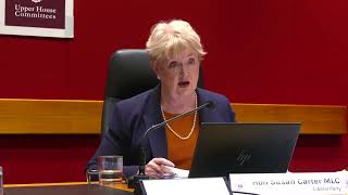 The Hon. Susan Carter's questions at the Police and Counter Terrorism Budget Estimates 2026