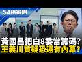 黃國昌拿「8席立委」當談判籌碼？黃光芹重砲狂轟　王義川質疑內幕不單純「是不是8票賣兩次？」｜周楷 王時齊 主持｜【54陪審團 PART1】20260523｜三立新聞台