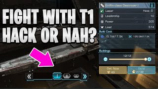 Teir 1 Warship [ Is it Battle Hack or Destroying Game Mechanics ] | Infinite Galaxy screenshot 4