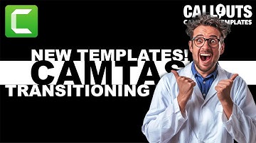 Camtasia Transitioning Text Templates - fresh, dynamic templates perfect for text presentations