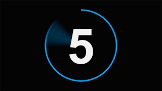 5 Second Countdown Timer With Sound Effect (Beep Every Second) 5,4,3,2,1,0