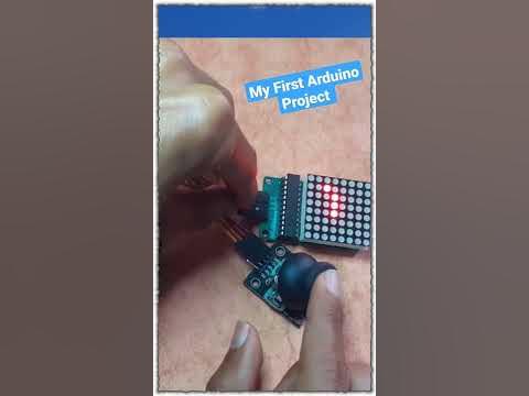 Arduino Snake Game Project - LED Matrix + Joystick - YouTube