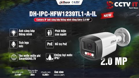 Hình Ảnh Demo Camera IP Dahua HFW1239TL1-A-IL | CCTVIT.NET